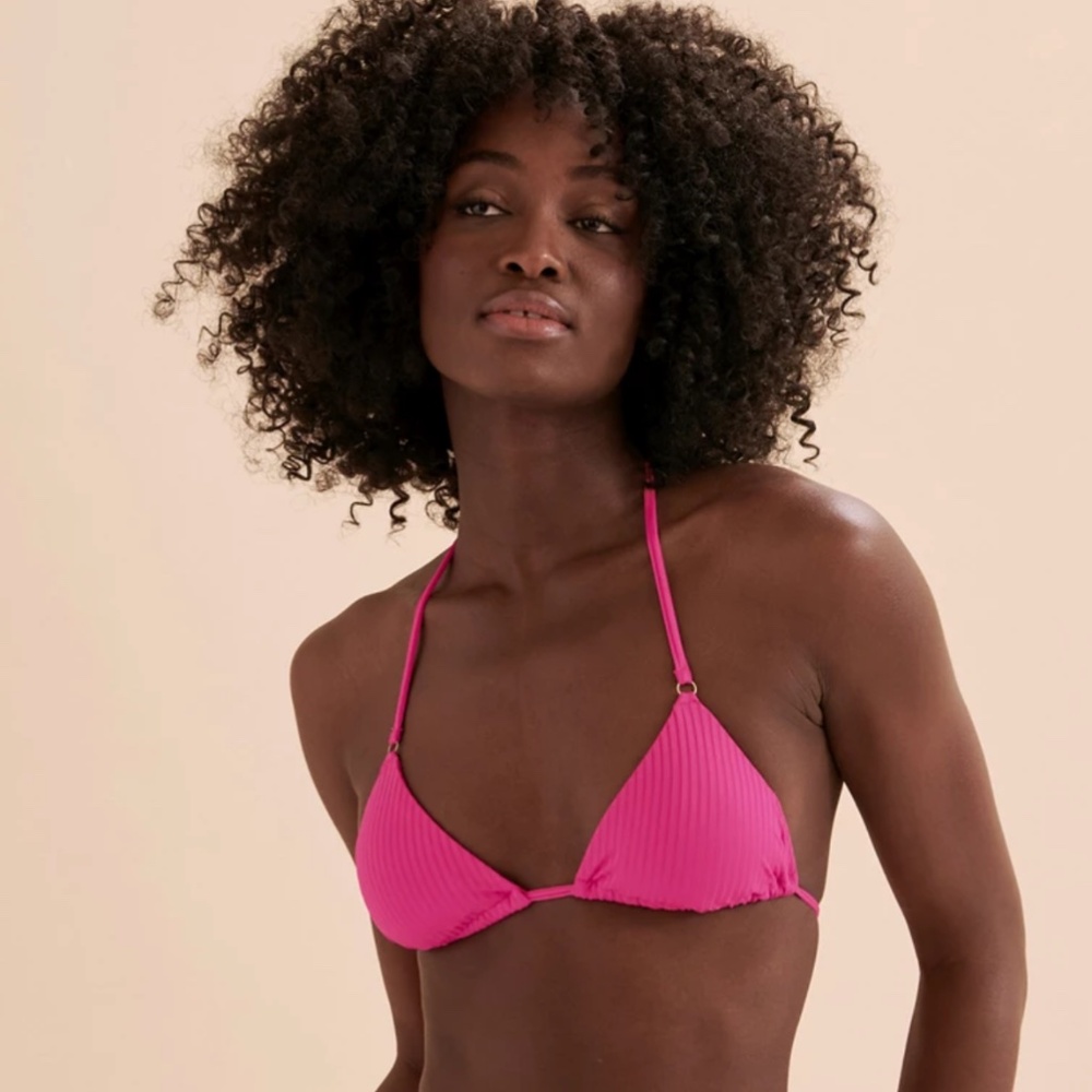 Vitamin A Zinnia bikini top